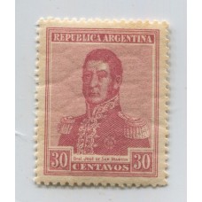 ARGENTINA 1917 GJ 450 ESTAMPILLA NUEVA MINT U$ 9,7